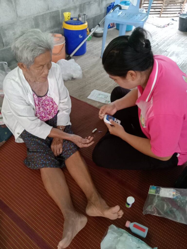 กิจกรรมดูแลผู้สูงอายุ
